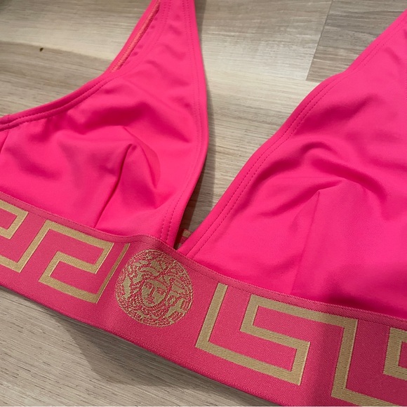 Versace Triangle Bikini Top - Picture 2 of 5